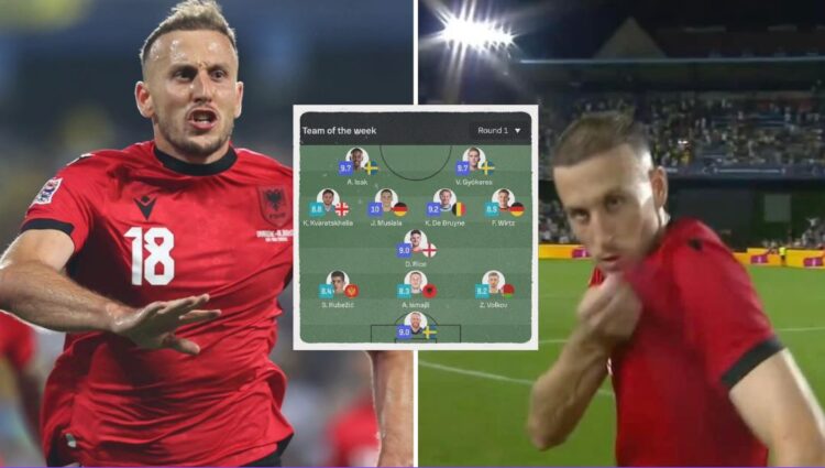 Shkëlqeu ndaj Ukrainës, Ardian Ismajli në formacionin e xhiros së parë në Ligën e Kombeve