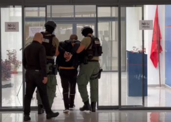 Plagosi dy persona në Malësinë e Madhe, momenti i arrestimit të Lul Rakajt