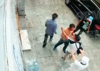 VIDEO – Rrahu gjeorgjianin për pazare droge/ Pamjet e plagosjes së shqiptarit në Athinë