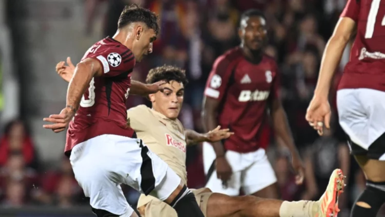 Sparta Prague-Salzburg/ Qazim Laçi gjen golin në Champions League