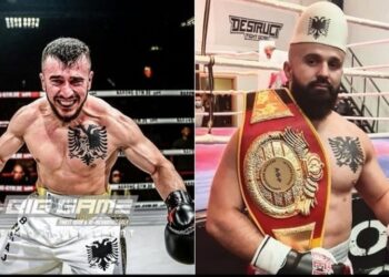 Vëllezërit Bakaj ‘veshin’ Londrën kuqezi, boksierët shqiptarë mbeten të pamposhtur