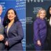 Vjosa Osmani takohet me çiftin Clinton në New York