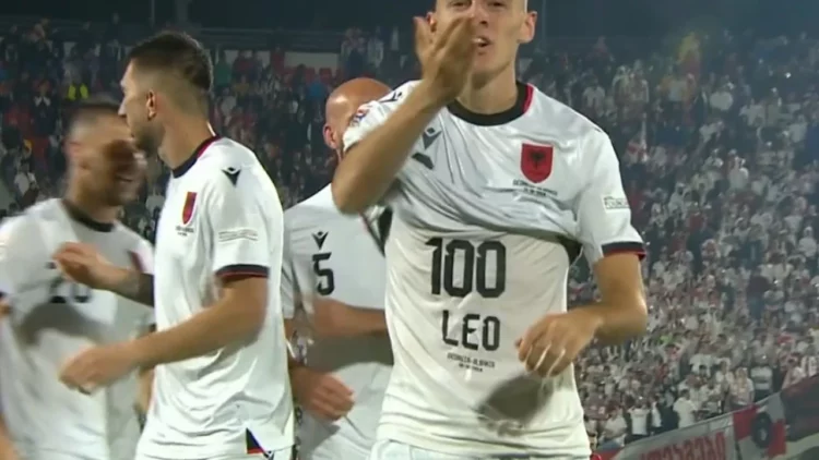 Goooool! Asllani shënon një supergol, Gjeorgji 0:1 Shqipëri (VIDEO)