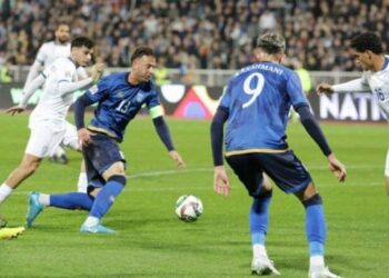VIDEO/ Rrahmani me stil sulmues, mbrojtësi i Kosovës i shënon gol spektakolar Qipros