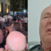 U përfshi nga flakët në protestë, flet qytetari: Kam djegie të gradës së tretë, efektivi i ra me shqelm molotovit nga unë