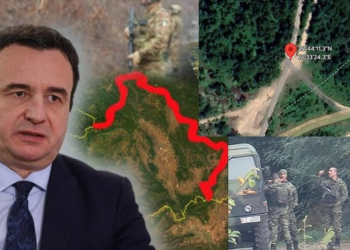 “Ushtria serbe 50 metër nga kufiri i Kosovës”, Beogradi reagon pas alarmit të Kurtit