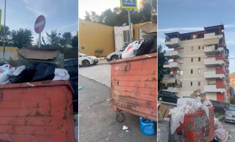 Skandal me pastrimin, Lali Eri i lë plehrat kapicë para Xhamisë së Artë