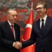 Erdogan me Vuçiç në Beograd, i premton dronë edhe Serbisë