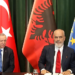 Rama falenderon Erdoganin në turqisht, konfirmon faljen e dronëve dhe hapjen e shkollës turke në Tiranë