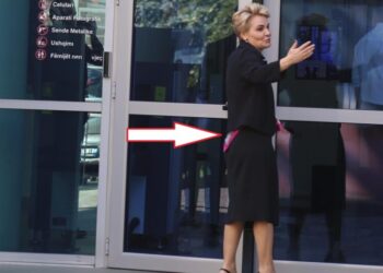 Provokon Kryemadhi, vendos në brez shallin me logon e PS-së