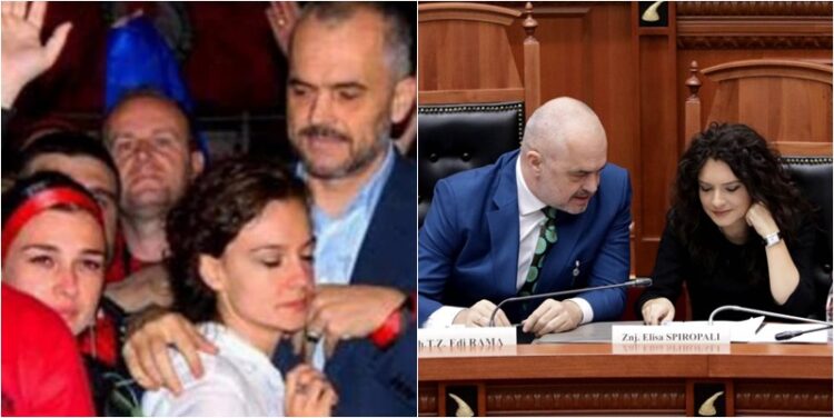 Elisa Spiropali tall leshtë me qytetarët dhe opozitën