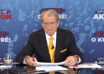 Protesta e opozitës, Berisha apel qytetarëve: Të bashkohemi kundër këtij regjimi të urryer