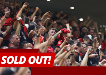 Shqipëri – Çeki, shiten të gjitha biletat e ndeshjes së 16 nëntorit