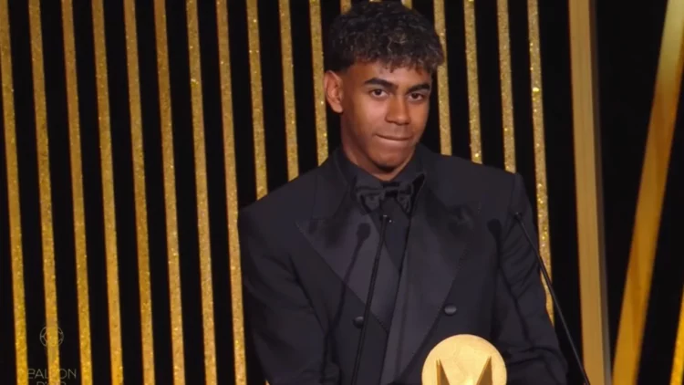 Ceremonia “Topi i artë”, Yamal i Barcelonës kap trofeun e parë