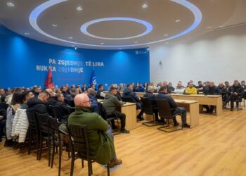 Berisha me krerët e degëve të Tiranës: U bë gjithçka që të izolohej PD, diktatura përdor çdo mjet