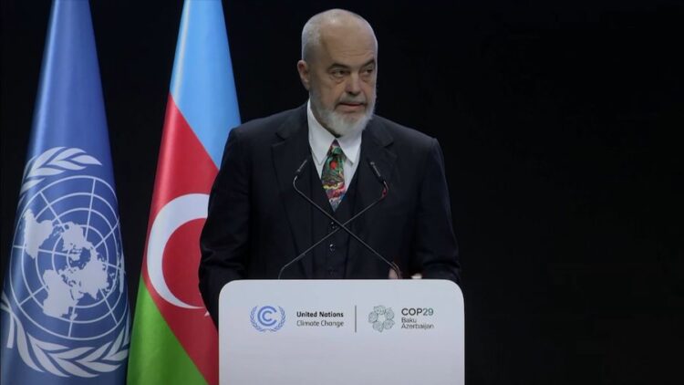 Klima/ Lideri Edi Rama kritikon vendet e mëdha