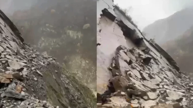 Rrëshqitje masive gurësh në aksin Prekal-Kir, bllokohen automjetet