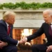 Donald Trump shtrëngon duart me Joe Biden, ja premtimi që mori në Shtëpinë e Bardhë