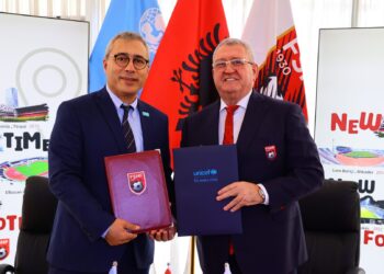 FSHF & UNICEF firmosin memorandum bashkëpunimi, Presidenti Duka: Futbolli ndikon në përmirësimin dhe mbrojtjen e fëmijëve