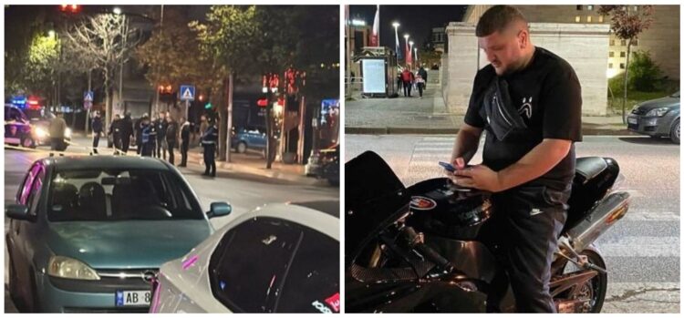 Video – Momenti kur vrasësi qëllon Klaudio Prendin brenda “Mercedesit”