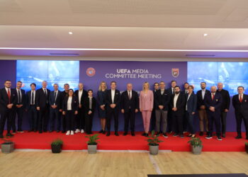 Komiteti i Medias së UEFA-s mblidhet në Tiranë, Presidenti Duka: Ndihemi të nderuar, sigurojmë që vlerat e futbollit të arrijnë te të gjithë tifozët në Europë