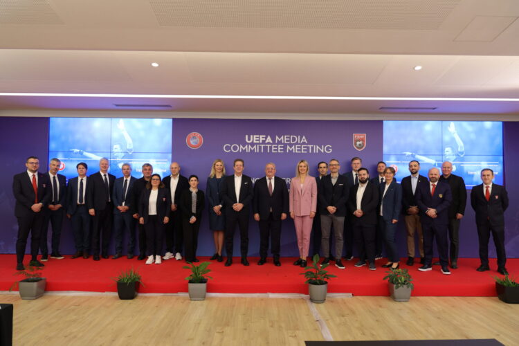 Komiteti i Medias së UEFA-s mblidhet në Tiranë, Presidenti Duka: Ndihemi të nderuar, sigurojmë që vlerat e futbollit të arrijnë te të gjithë tifozët në Europë