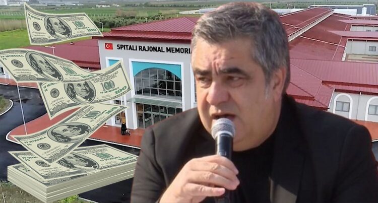 Ministrin i Ekonomisë, Kulturës dhe Inovacionit, Bledi Gonxhe, po i çon lekët e spitaleve në lavatriçe. Në muajt e fundit Operatori i Blerjeve të përqendruara