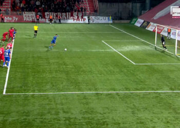 Më në fund një penallti kundër Partizanit, i ikën fitorja në minutën e fundit me Teutën