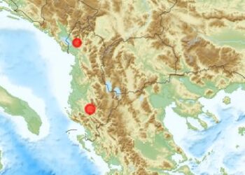 Dy tërmete godasin në Shkodër dhe Çorovodë, ja epiqendra e lëkundjeve sizmike