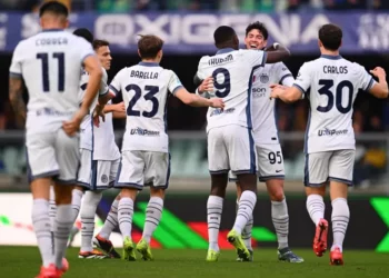 Interi shkatërron Veronën, 5 gola në pjesën e parë, Kristjan Asllani jep asist