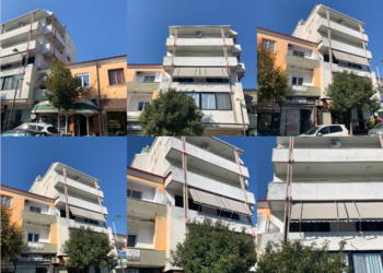 Fotot/ Skandali me lyerjen e fasadave, Bashkia e Fierit i trajton qytetarët si të ‘nënës e të njerkës’