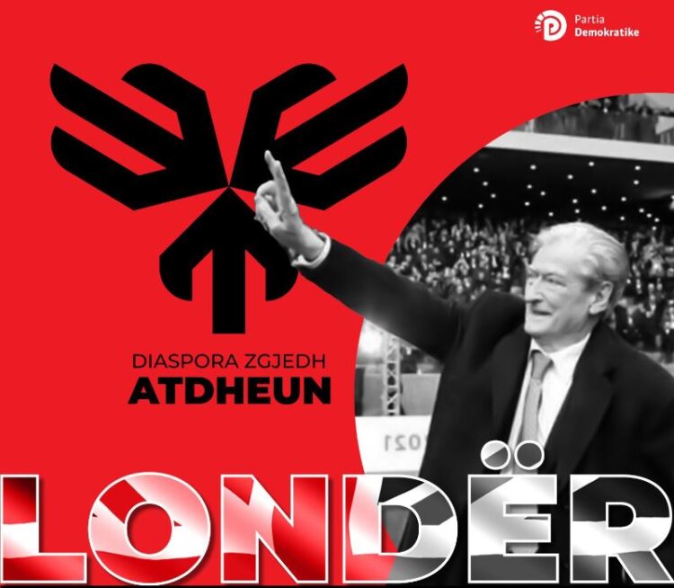 “Diaspora zgjedh Atdheun”, PD takim me shqiptarët në Londër