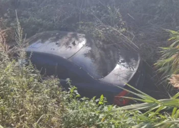 Përplasen dy makina në Fier, njëra përfundon në kanal