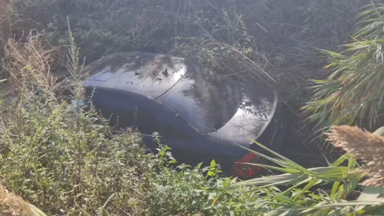 Përplasen dy makina në Fier, njëra përfundon në kanal