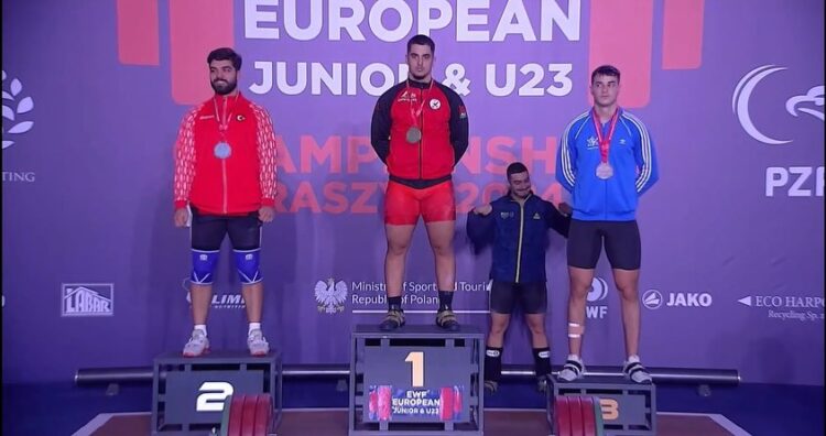 Peshëngritësi shqiptar merr tre medalje, shpallet nënkampion Evrope në Poloni