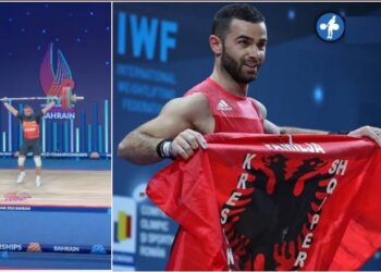 Botërori i Peshëngritjes/ Briken Calja 1 kg larg medaljes, nuk kualifikohet në dygarësh