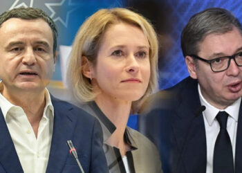 Kurti dhe Vuçiq nesër takohen me Kallas në Bruksel