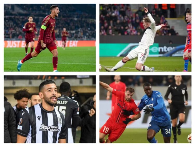 Lumë golash në Ligën e Europës/ Roma dhe Junajtid nuk falin, PAOK-u shkëlqen, ja rezultatet