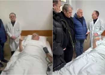 Berisha viziton Gjekmarkajn në Spitalin e Traumës