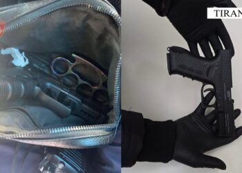 Qarkullonte me armë zjarri, arrestohet 15-vjeçari në Tiranë