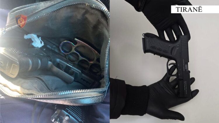 Qarkullonte me armë zjarri, arrestohet 15-vjeçari në Tiranë