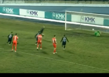 Skënderbeu-Vllaznia, shkodranët shënojnë golin e avantazhit (Video)