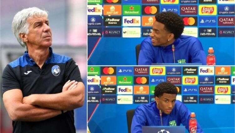 VIDEO/ Kundërshtar në Champions League, futbollisti i Barçës nuk njeh trajnerin: Gasperini? Kush është ky?