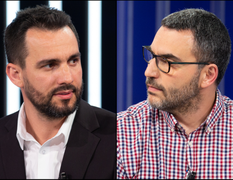 Lapaj e Arlind Qori sherr në protestë/ Adriatikun e dëbojnë nga podiumi – Video