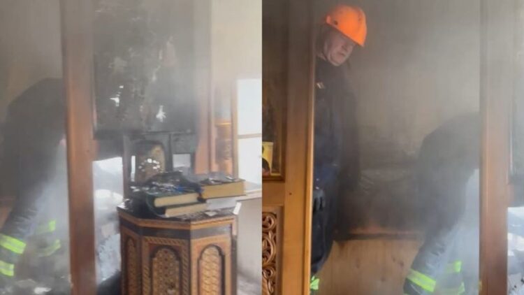 Zjarr në Mitropolinë Ortodokse në Gjirokastër, digjet vendi i lutjeve dhe sende me vlerë