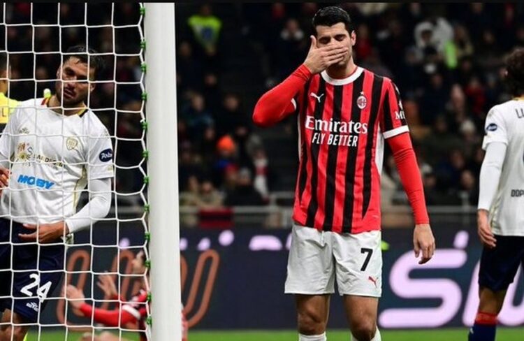 Milani nuk është më i madh, ngec ndaj Cagliarit në shtëpi