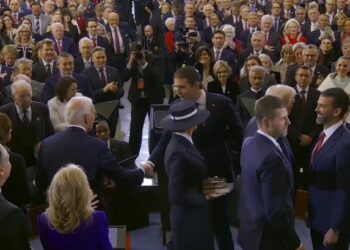 Çfarë i tha djali i vogël i Trump Bidenit që i ndryshoi humorin