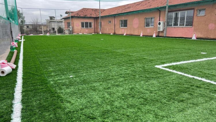 Përgjegjësia sociale, FSHF ndërton fushë sportive në Famullinë e Shna Prendes në Juban të Shkodrës