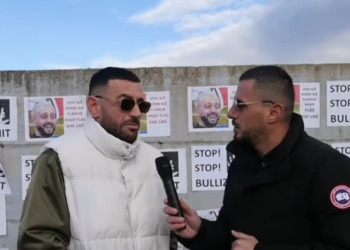 Në mbështetje të Gjestit / Stresi “rrethohet” nga forca të shumta policie përpara Top Channel