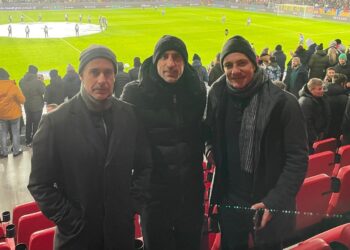 Dueli shqiptar në Champions, Silvinjo dhe ndihmësit e tij ndjekin në stadium Sparta Pragë-Inter